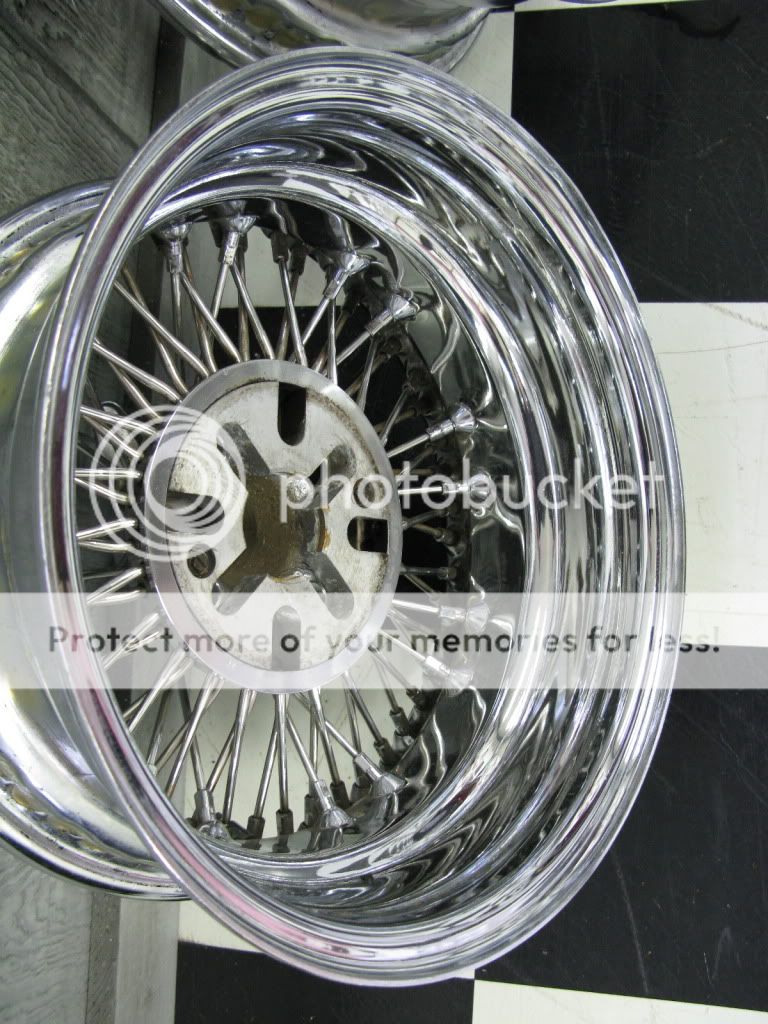 FS 4 x Dayton wire wheels 4x100