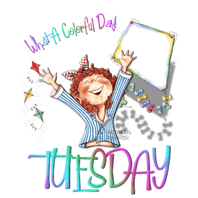 Tuesday Glitter Graphics