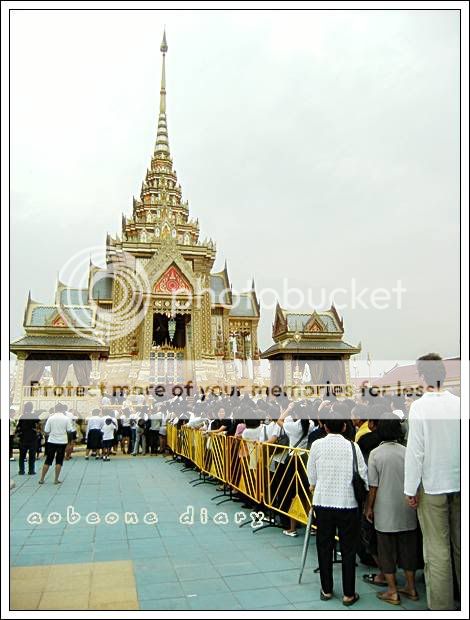 ไปชม พระเมรุ สมเด็จพระพี่นางฯ